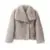 Iconic Collar Fox Outerwear Fashion Fluffy Coat Fur Ins Women Holiday sale Winter Hot Chic Square Faux Blogger Girls Jacket Fur Courteous