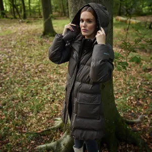 Ilse Jacobsen Chocolate Rain Puffer