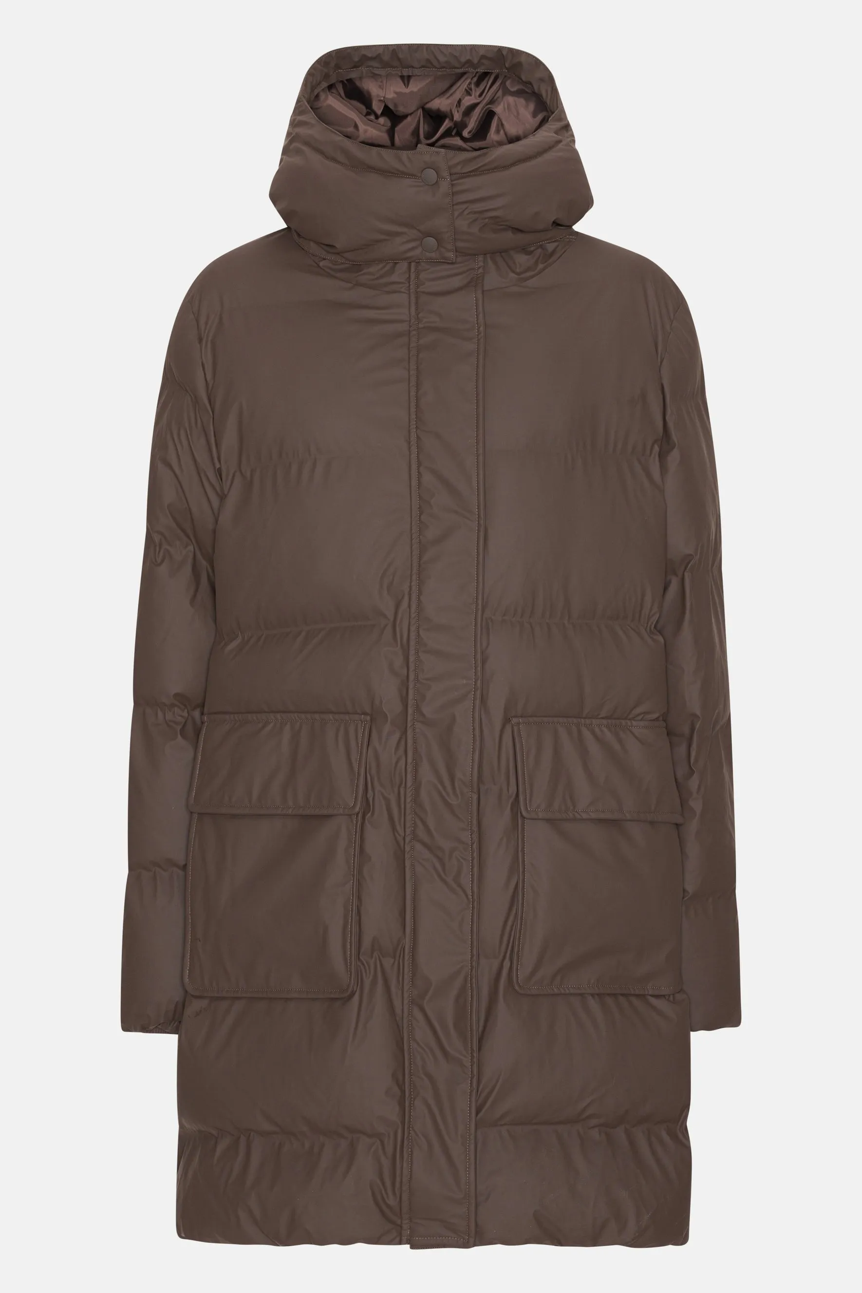 Ilse Jacobsen Chocolate Rain Puffer