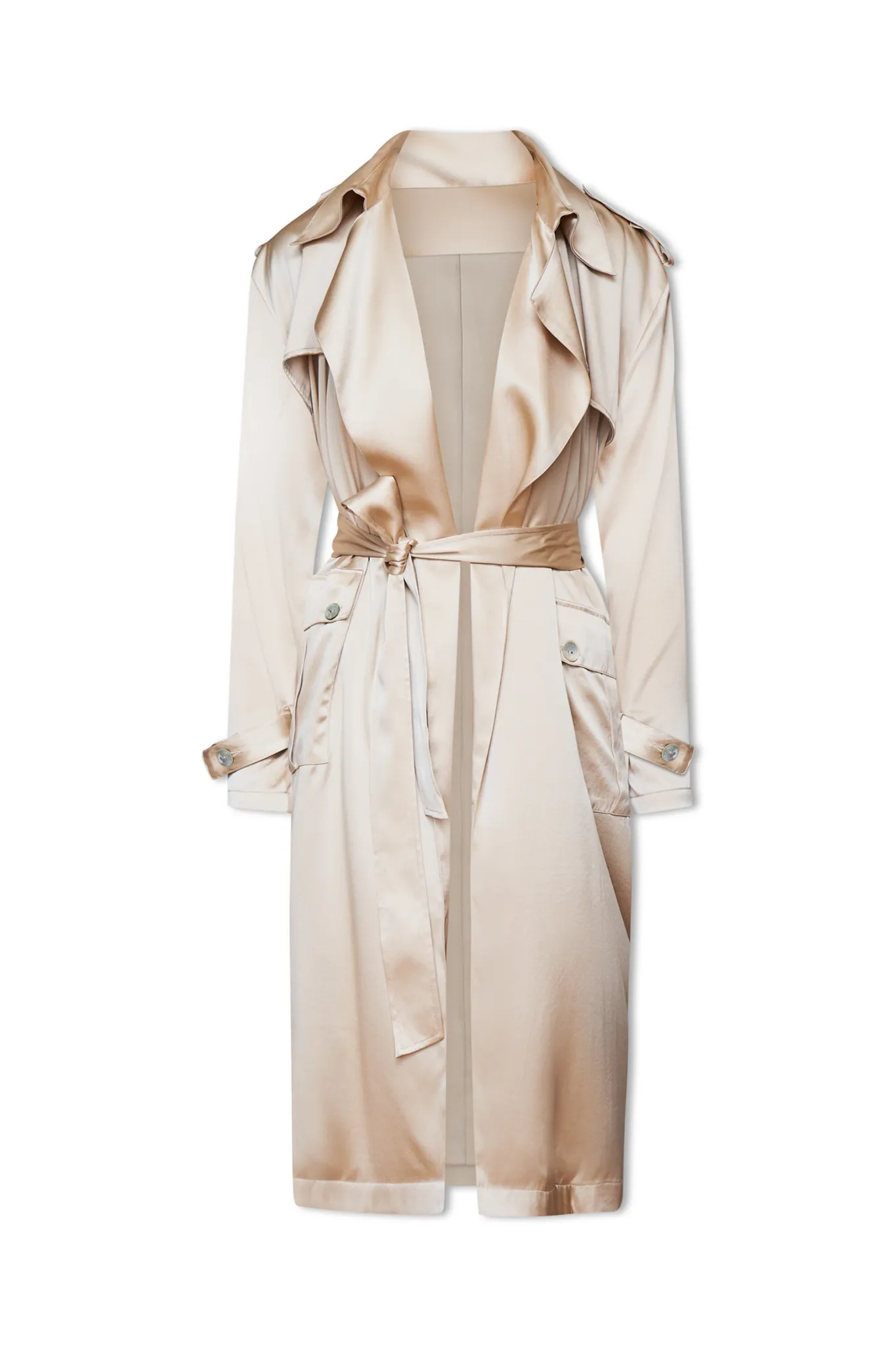 Kensington Trench Charmeuse