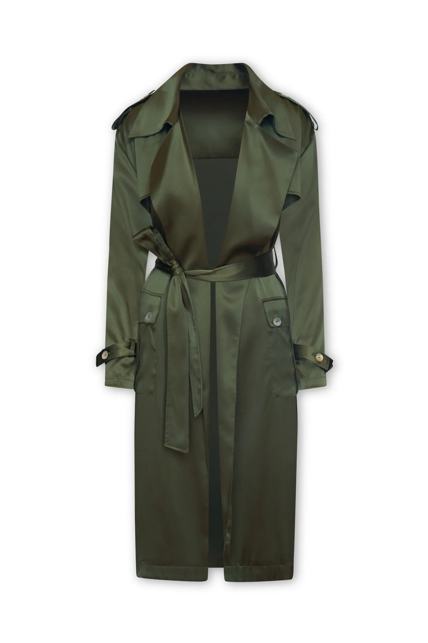 Kensington Trench Charmeuse