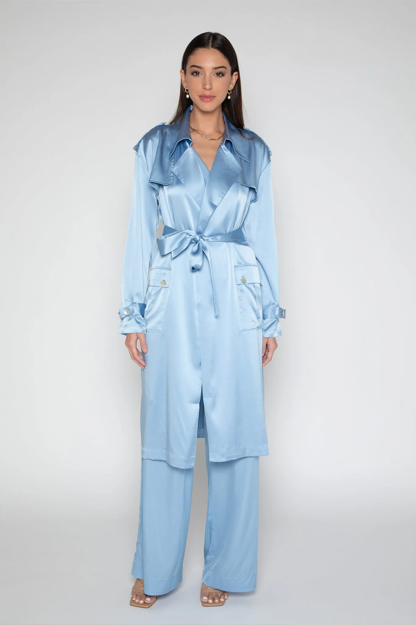 Kensington Trench Charmeuse