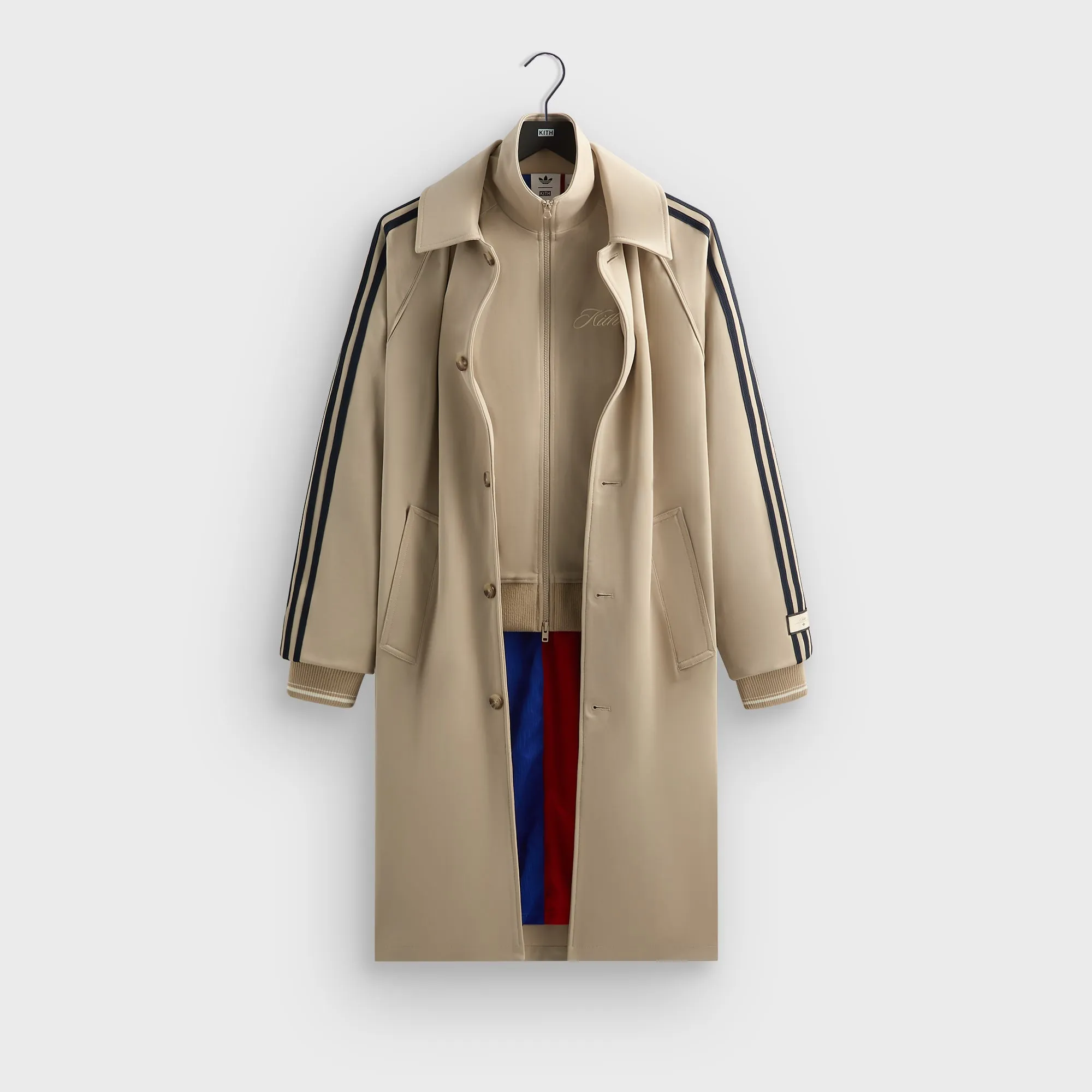 Kith for adidas Football Hybrid Trench Coat - Beige