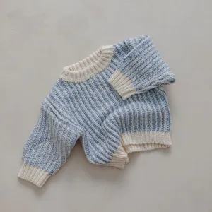 Knit Sweater - Tide