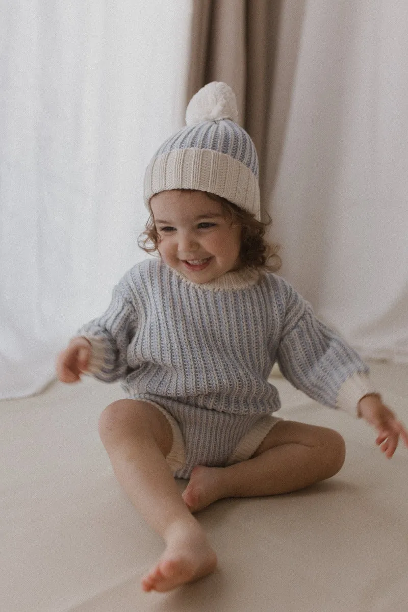 Knit Sweater - Tide