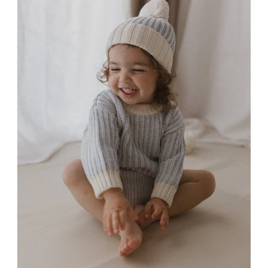 Knit Sweater - Tide