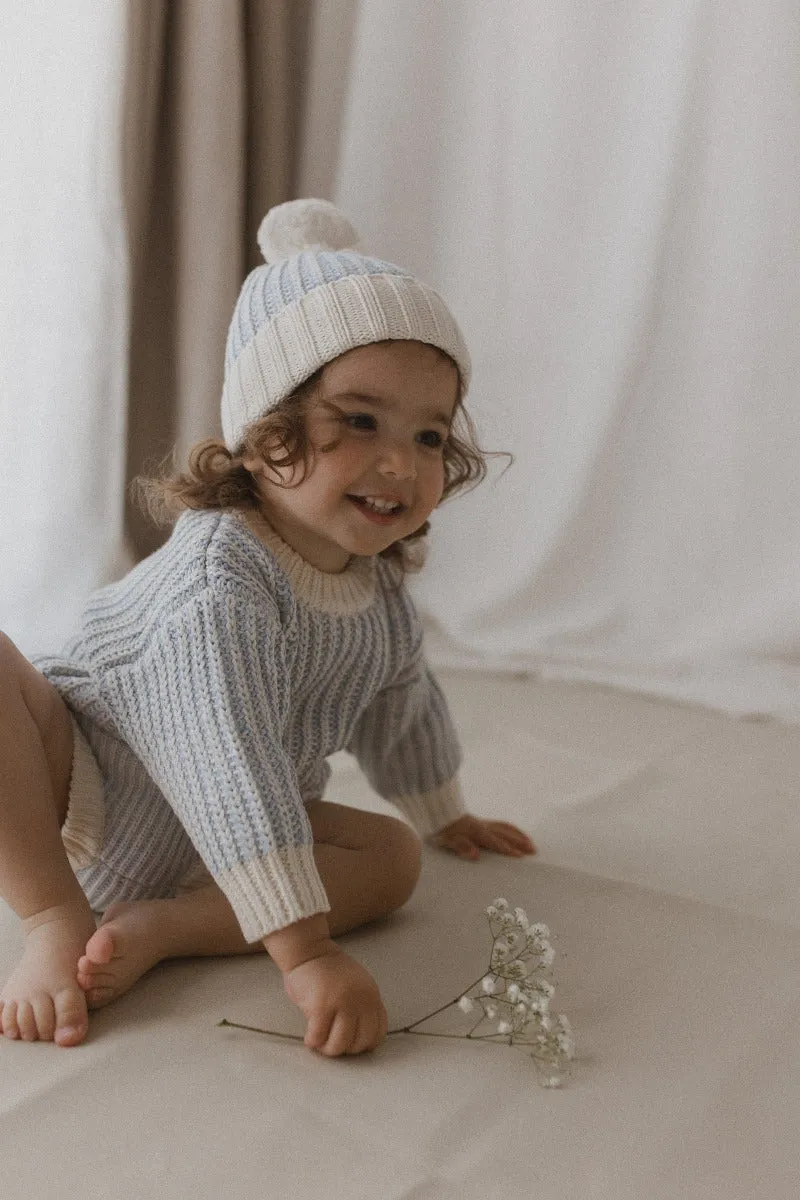 Knit Sweater - Tide