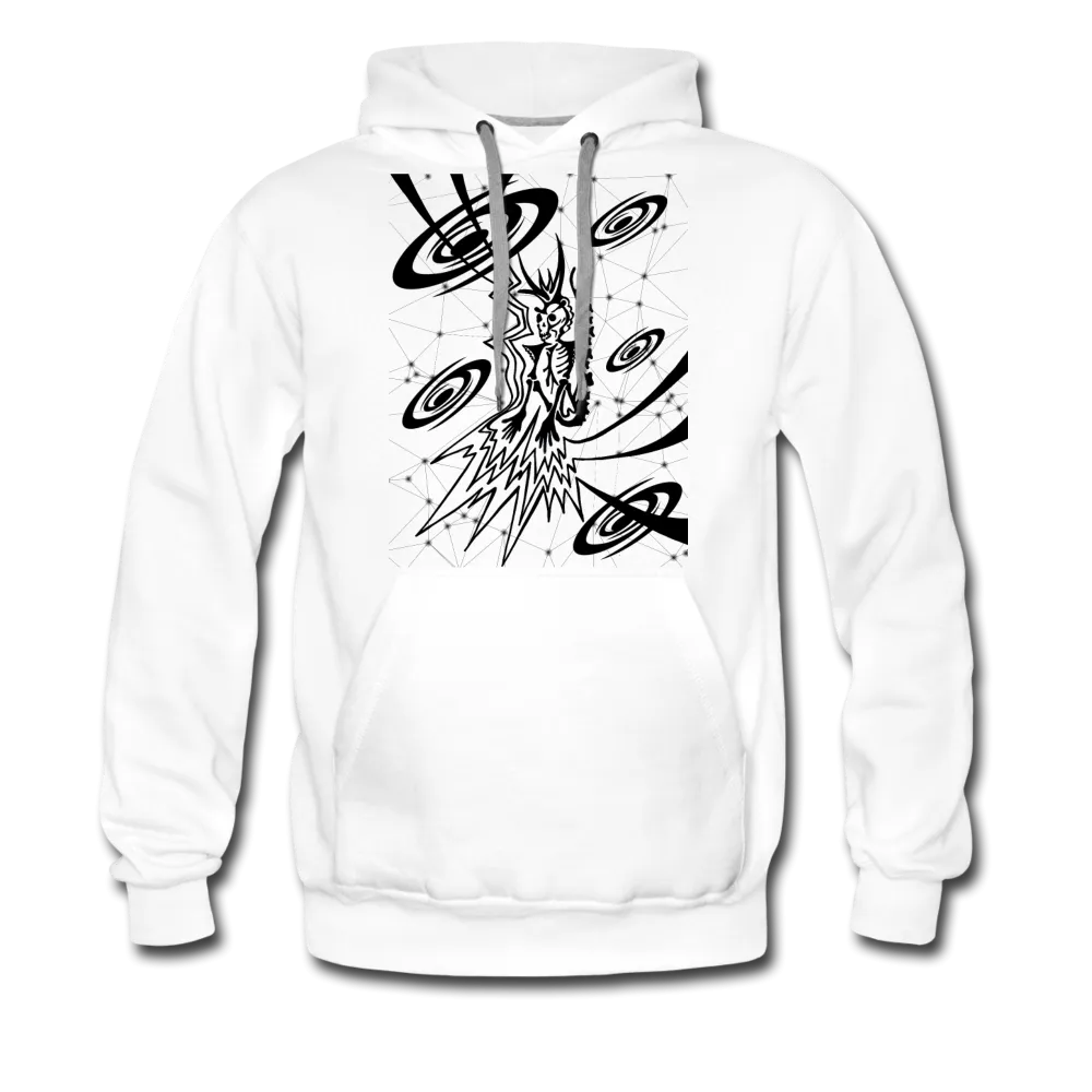 Lightweight White Hoodie