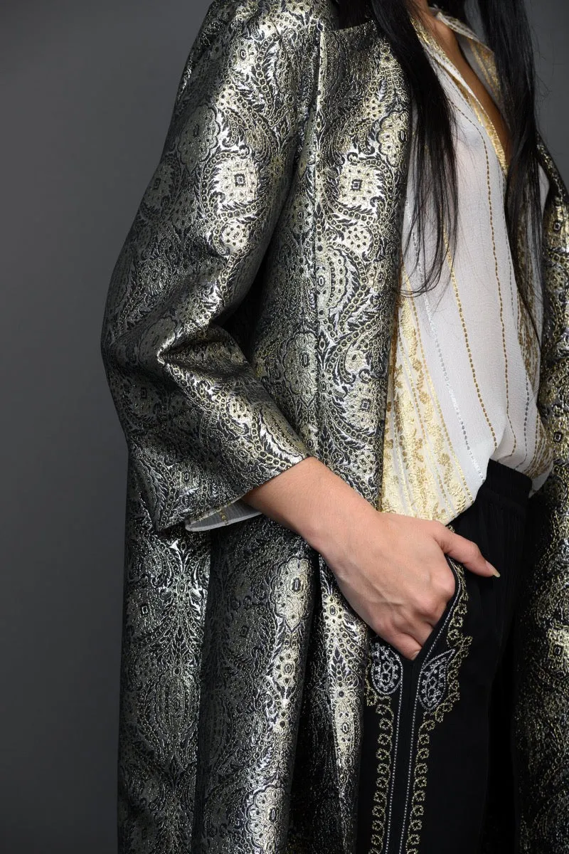 Long Oriental Trench Coat