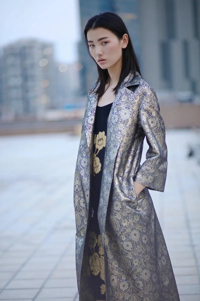 Long Oriental Trench Coat