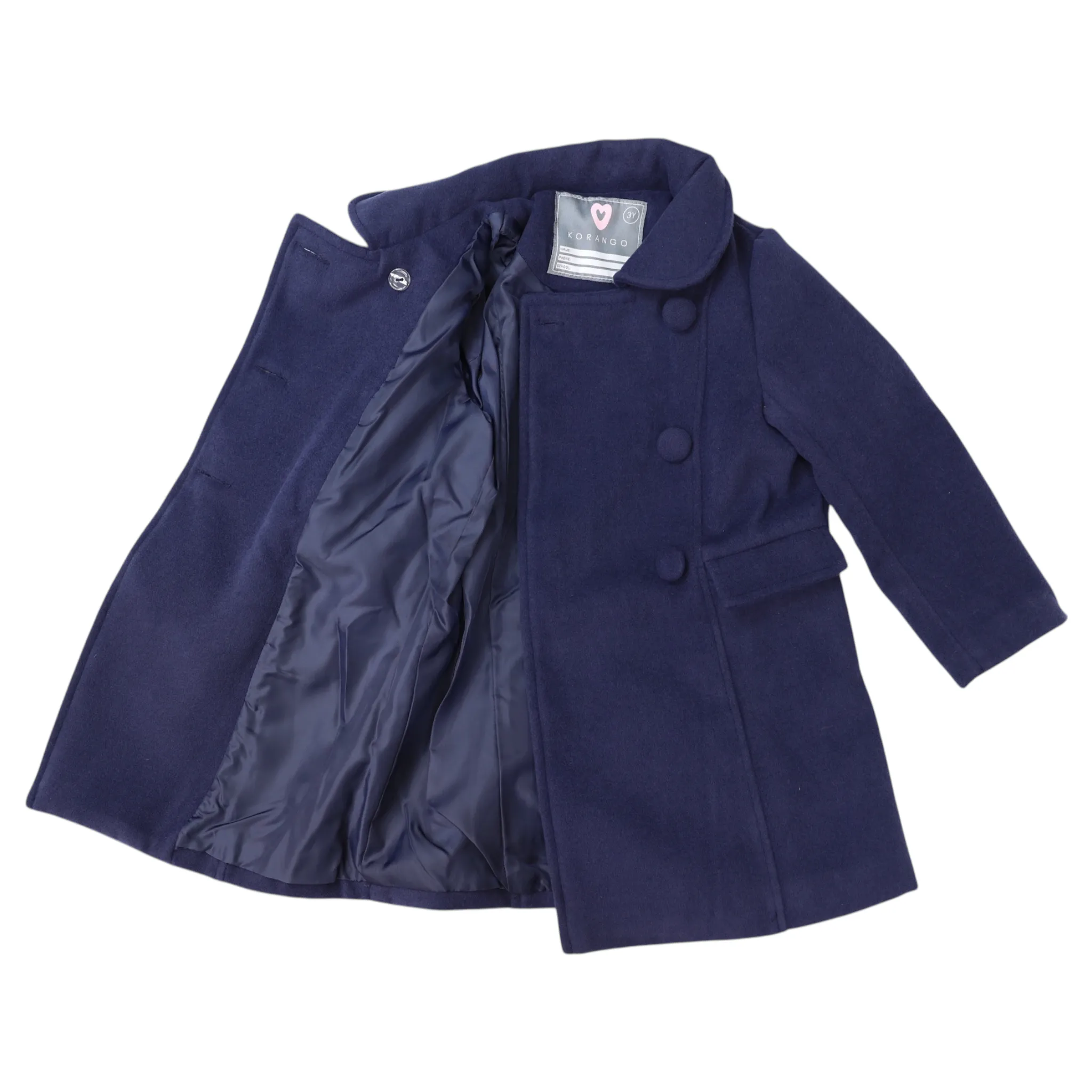 Long Overcoat Navy