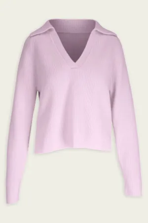 Lopez Polo Sweater in Sakura