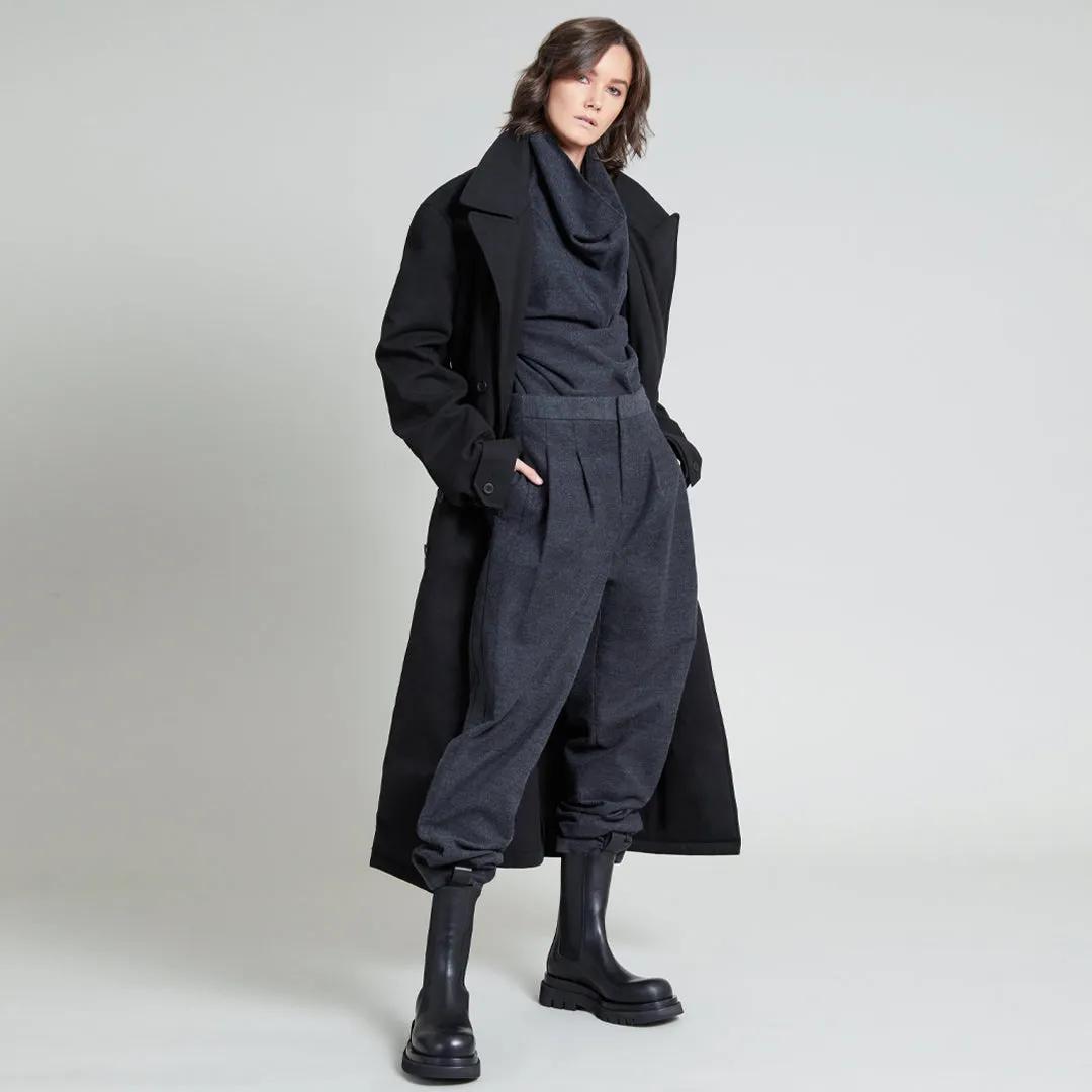 LOUIS TRENCH BLACK