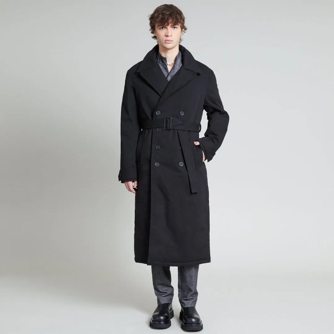 LOUIS TRENCH BLACK