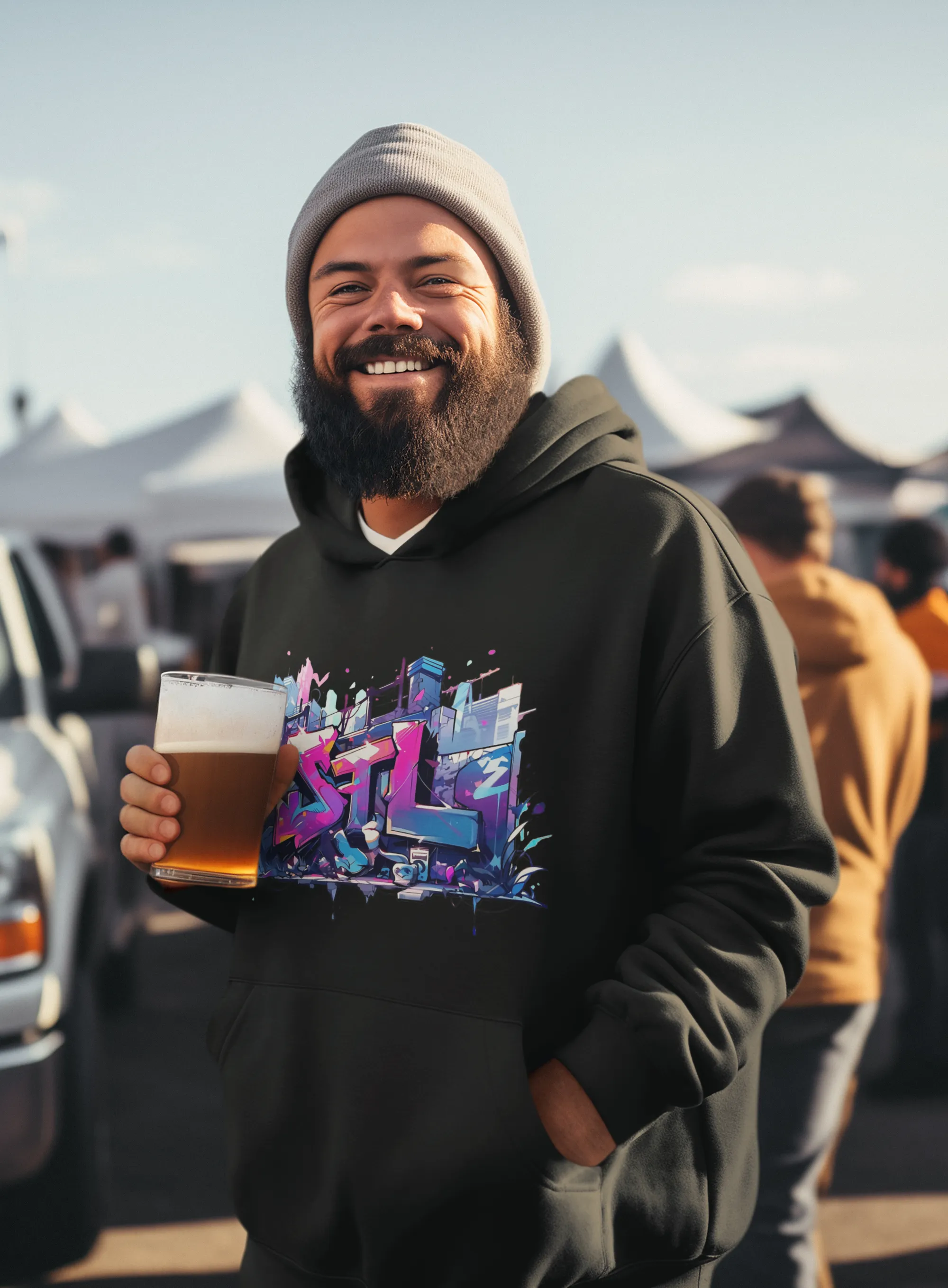 LUSH LEMUR | STL GRAFFITI Hoodie