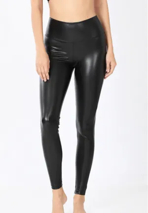 Material Girl Faux Leather Leggings