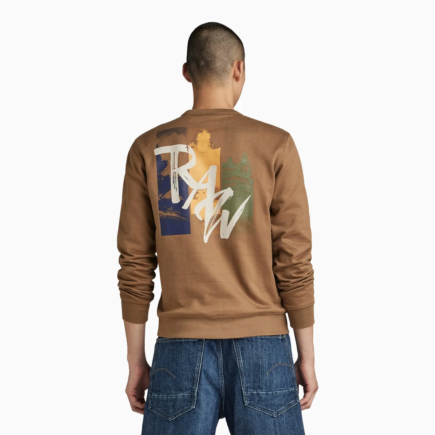 Men's Flight Deck Back Graphic Sweatshirt