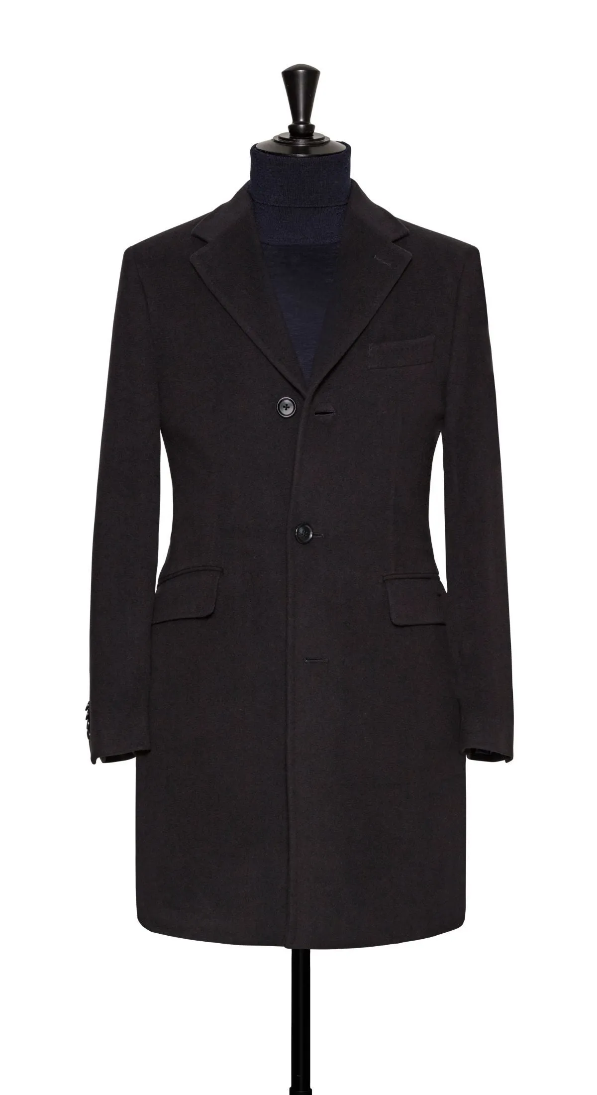 Nesti Onelio 365 Midnight Blue Pure Merino Wool Velours