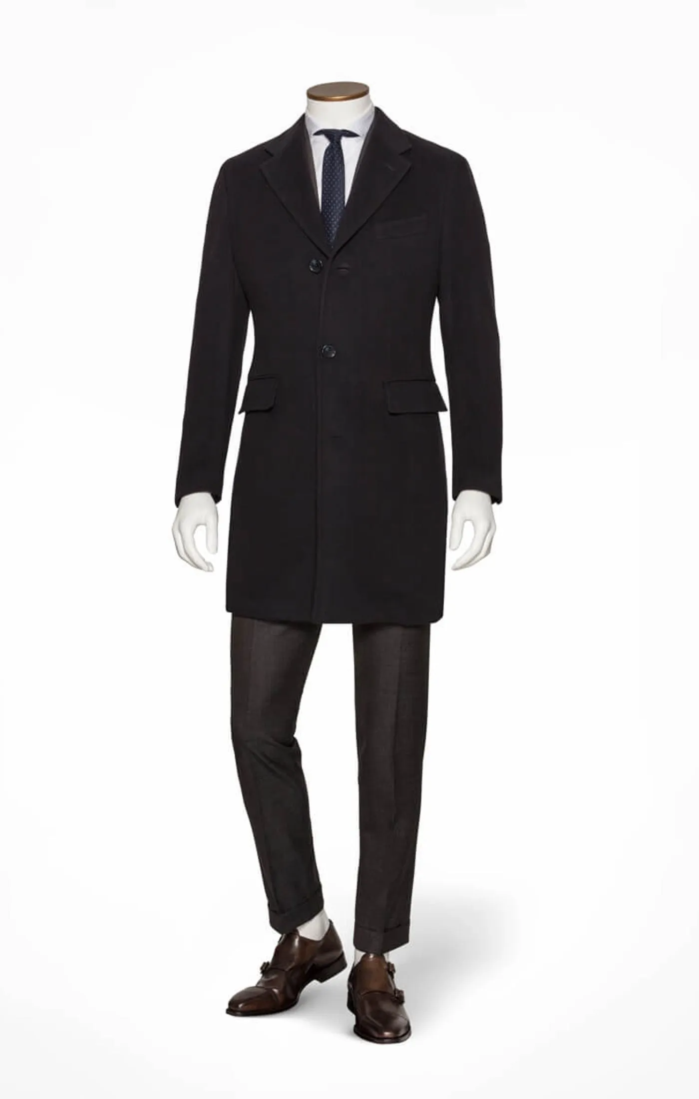 Nesti Onelio 365 Midnight Blue Pure Merino Wool Velours