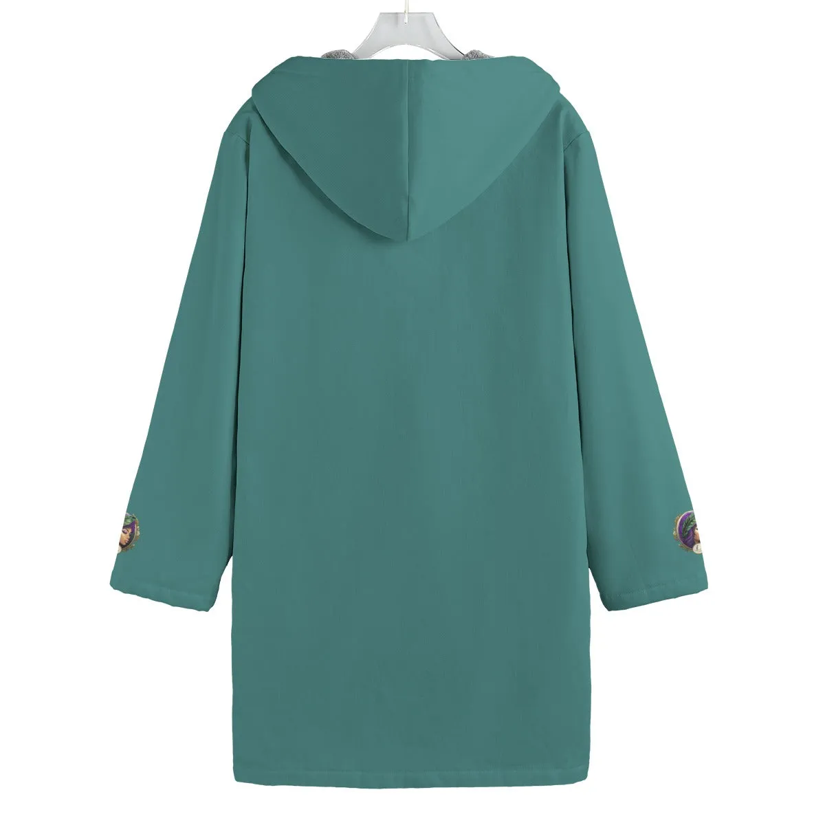 Next Level Button Fleece Blanket Coat
