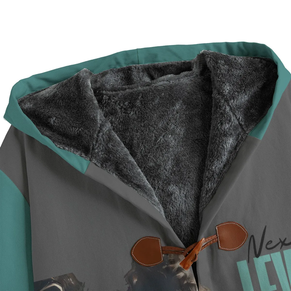 Next Level Button Fleece Blanket Coat