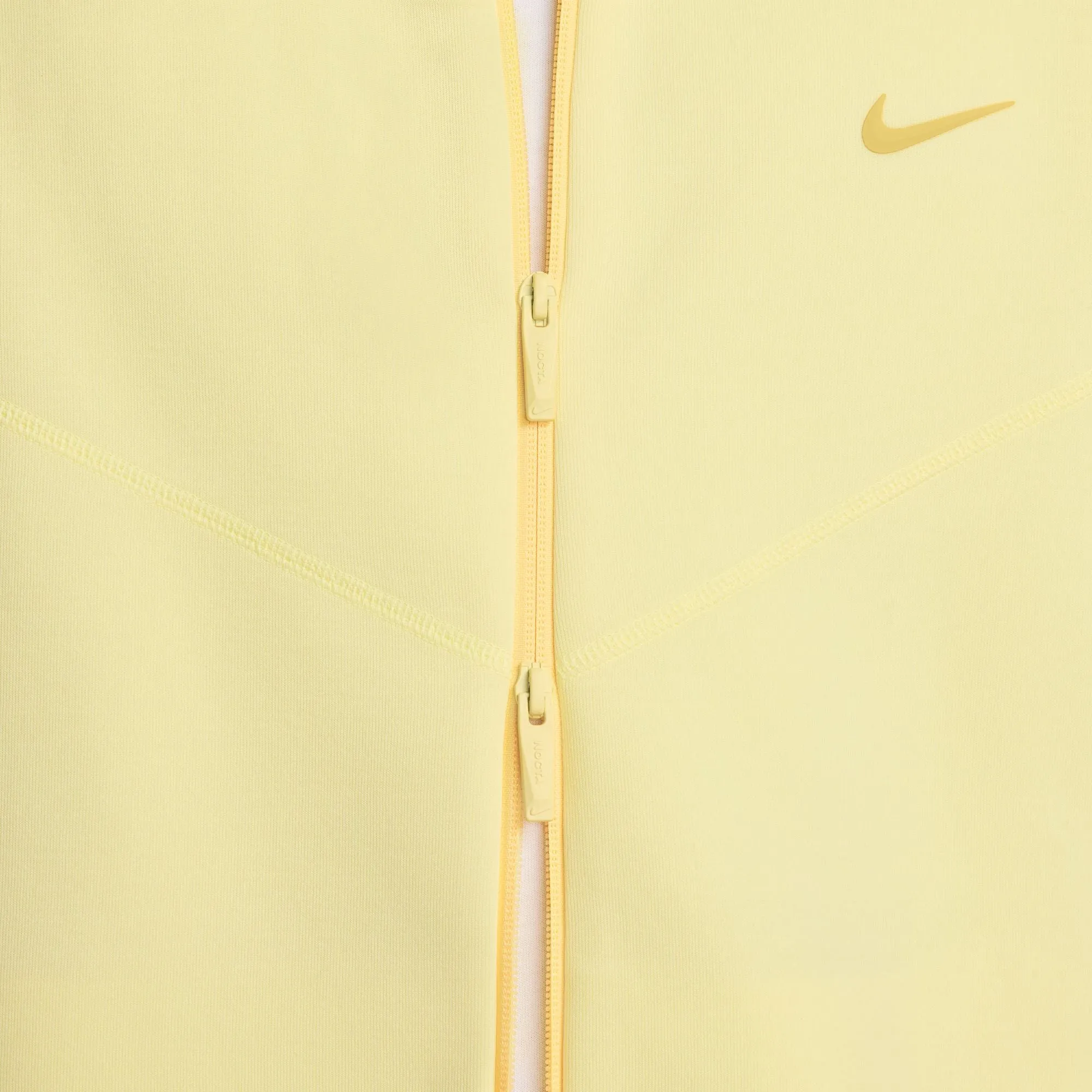 NOCTA Tech Fleece Zip-Up Hoodie 'Citron Yellow'