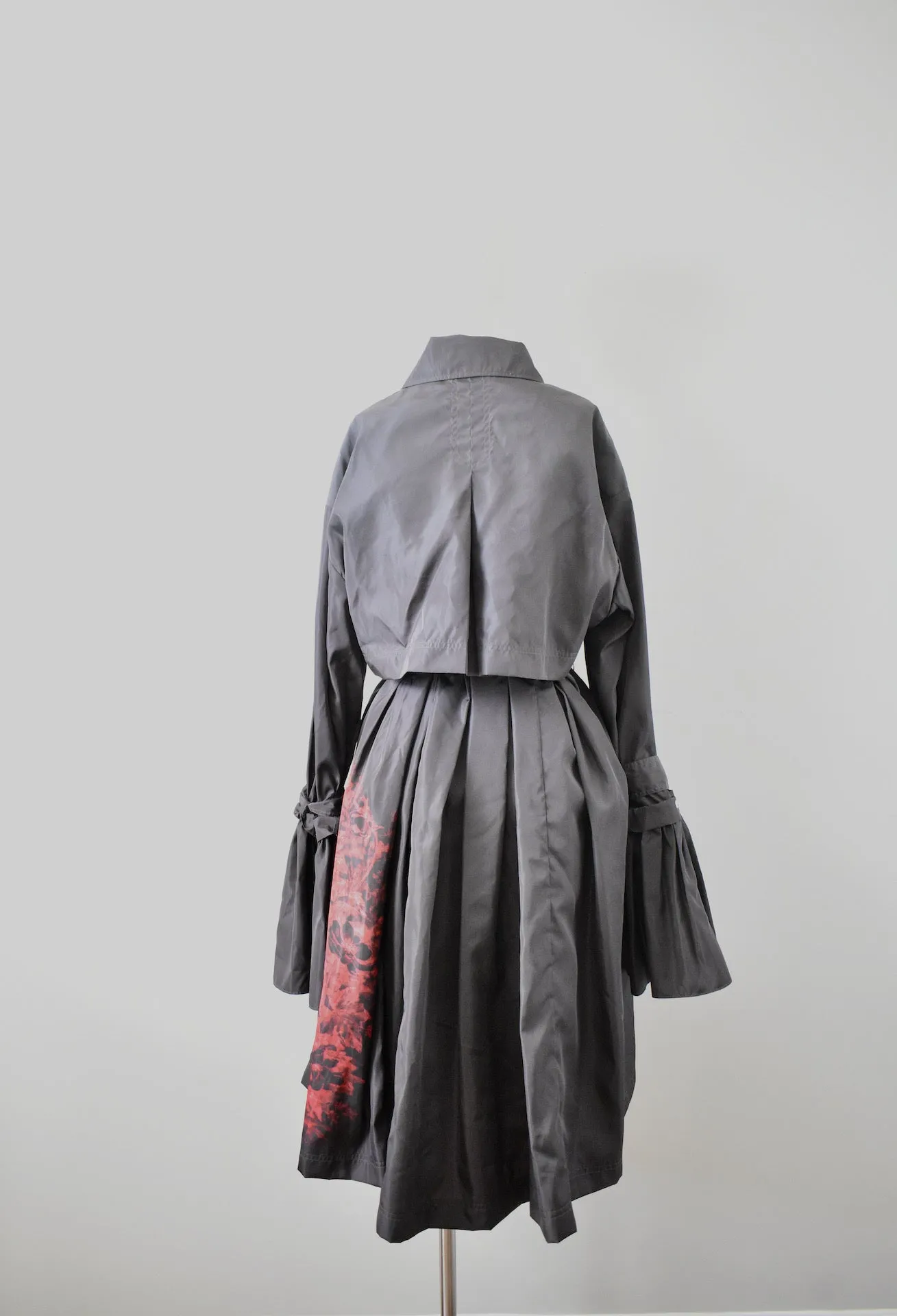 NWT Adam Lippes Shirred Oversized Trench Coat