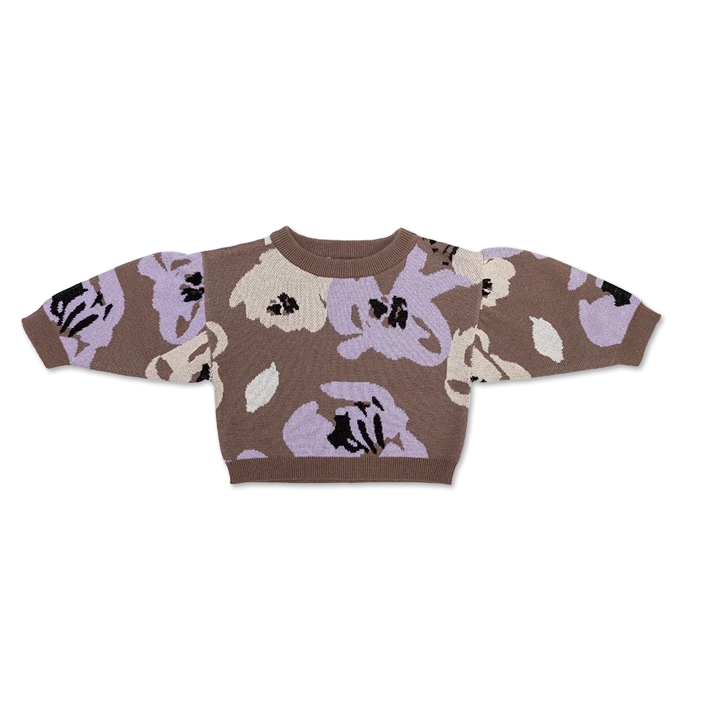 Organic Abstract Rosie Sweater