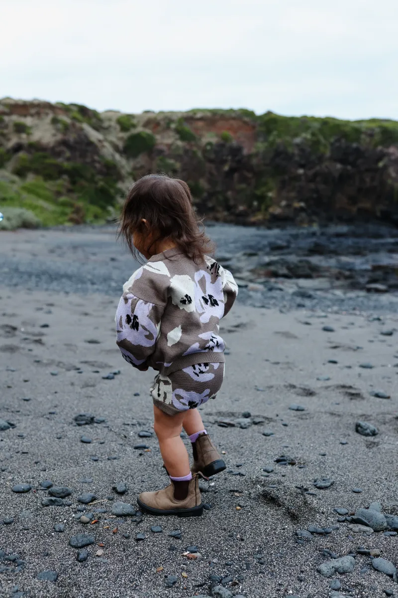 Organic Abstract Rosie Sweater