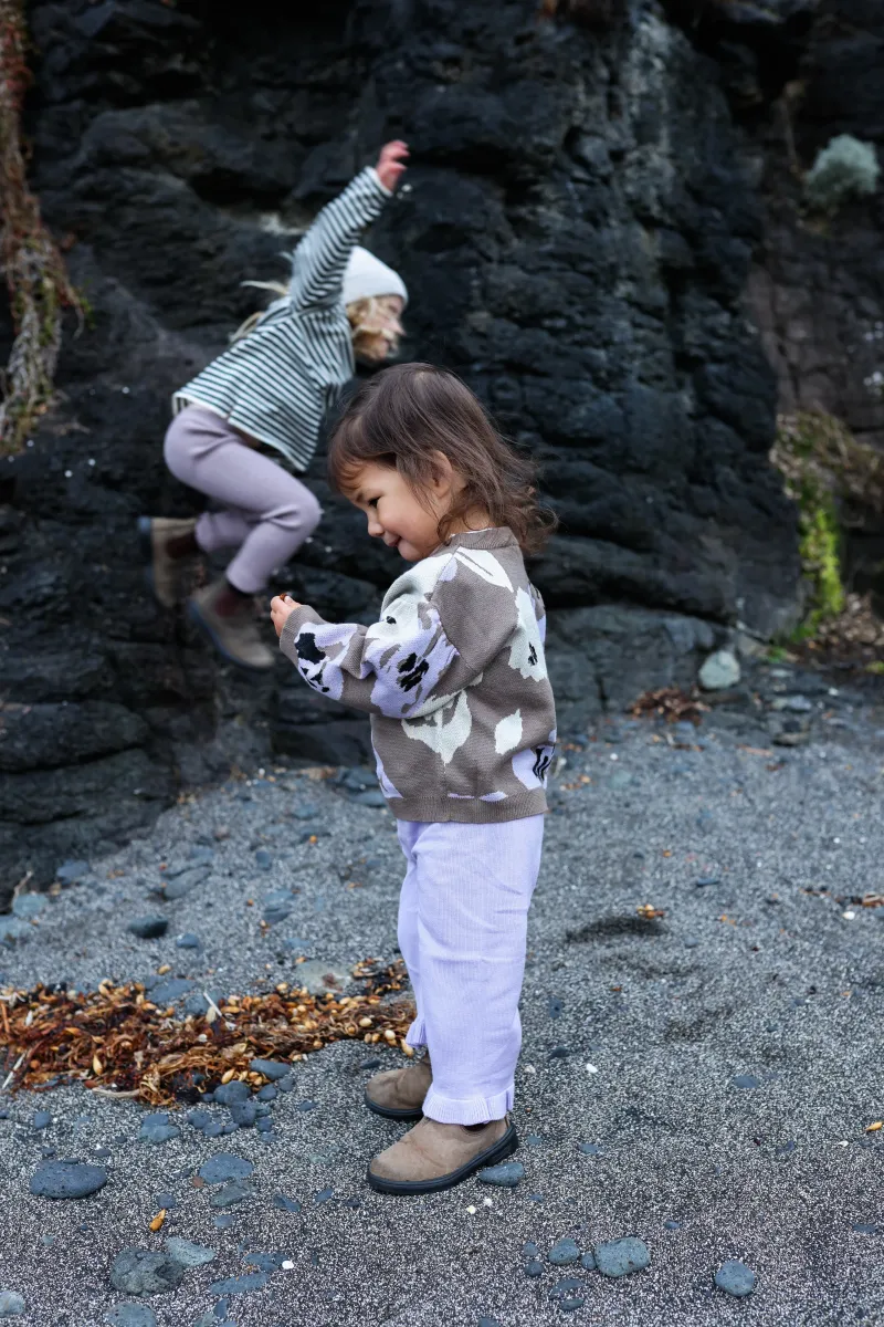 Organic Abstract Rosie Sweater