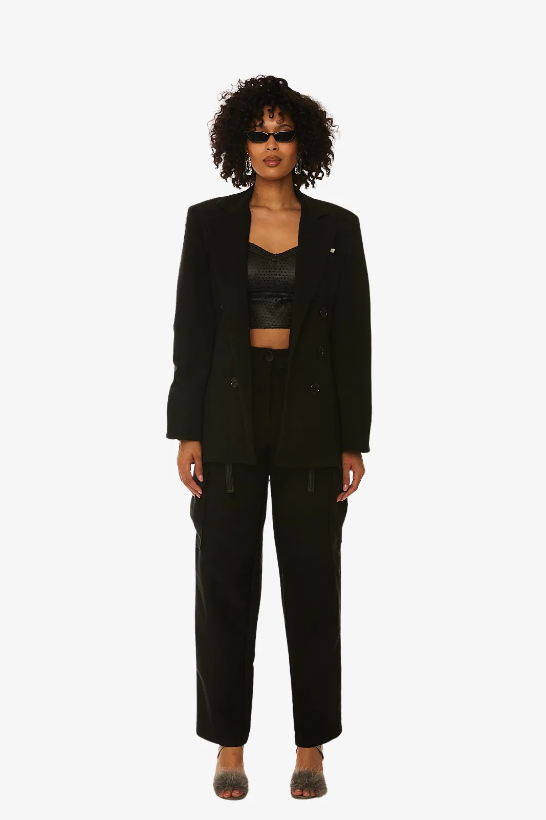 Oversized blazer in Black