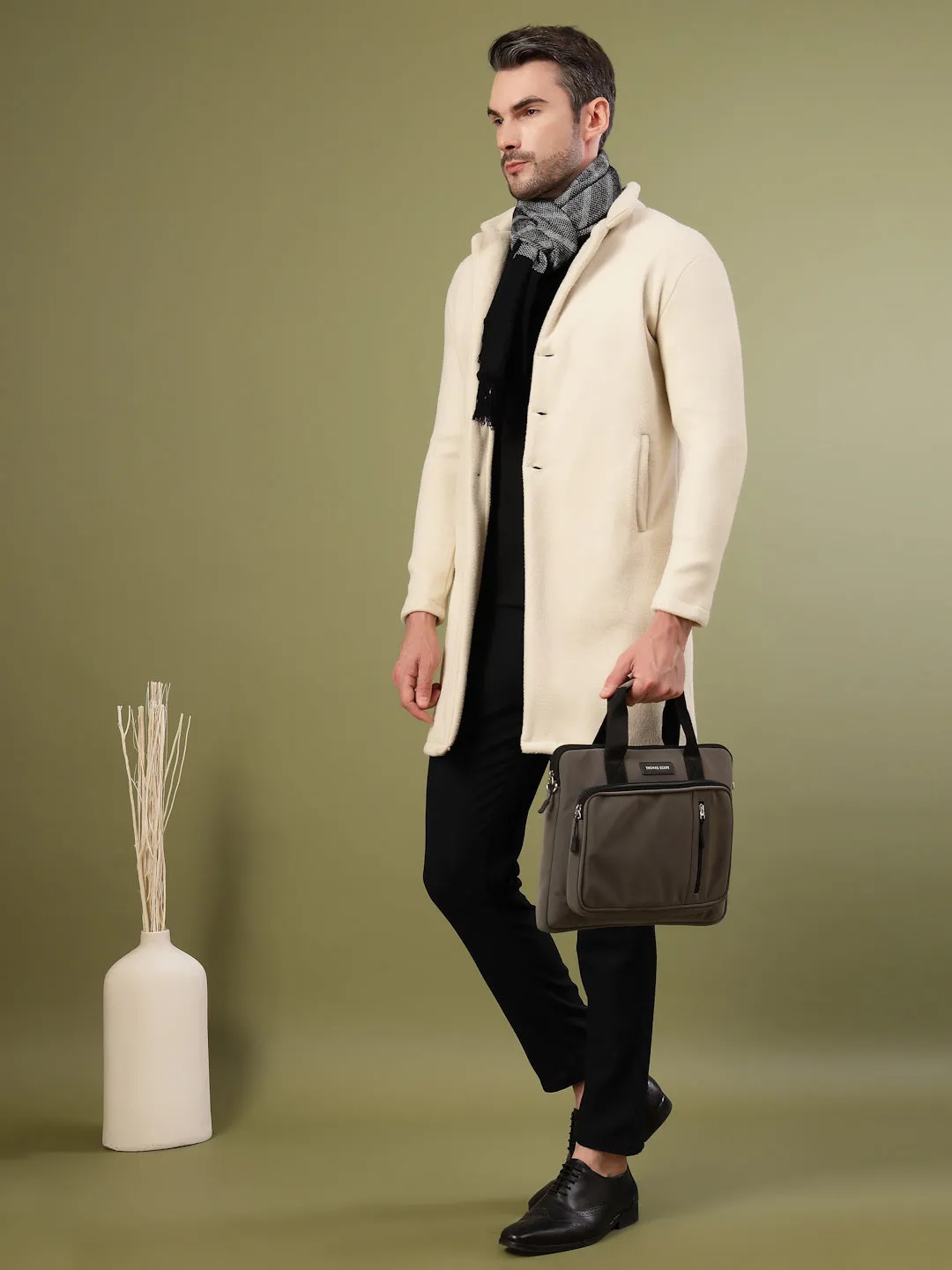 Polar Fleece Lapel Coat