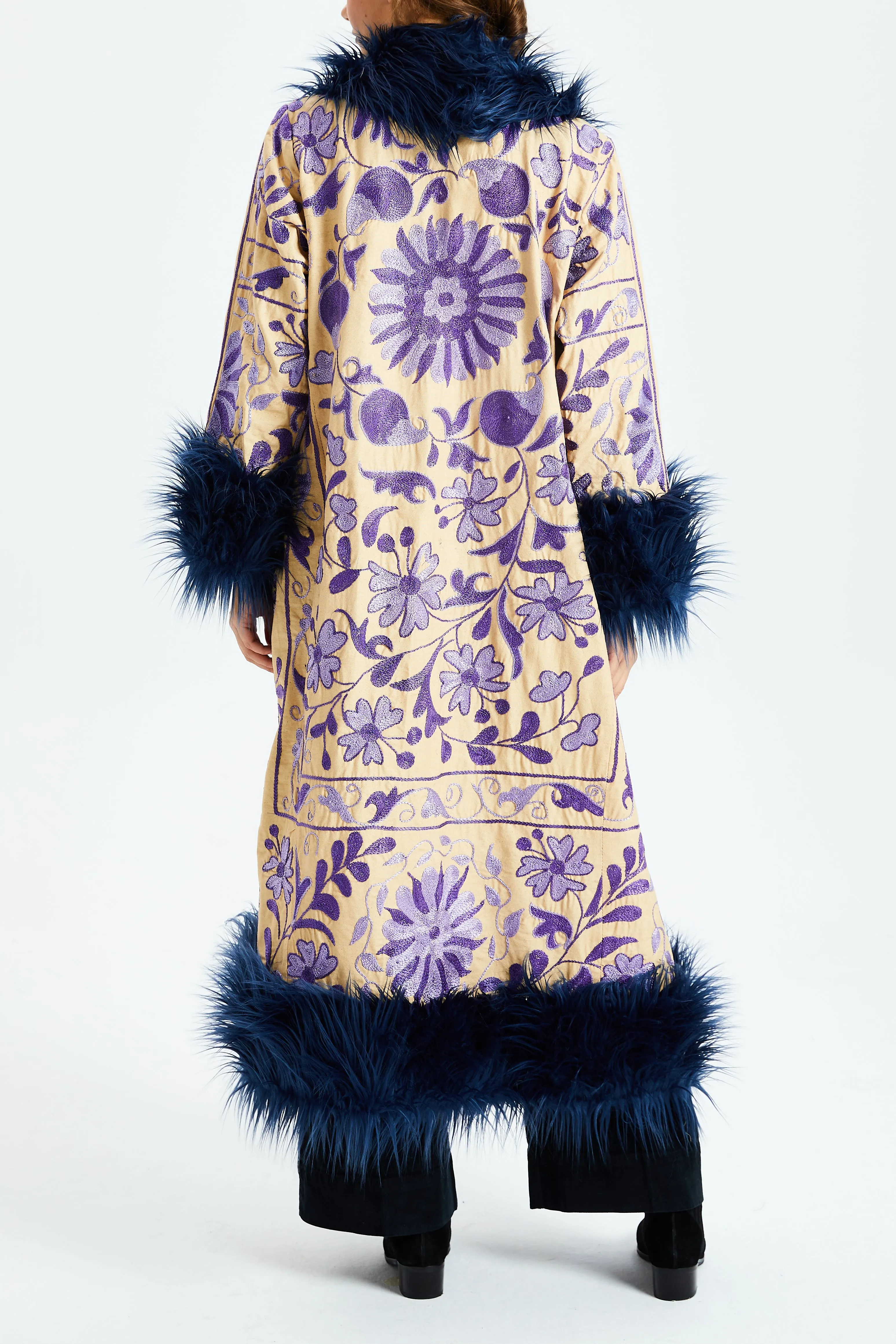 Pomegranate Zest Suzani Kis Coat