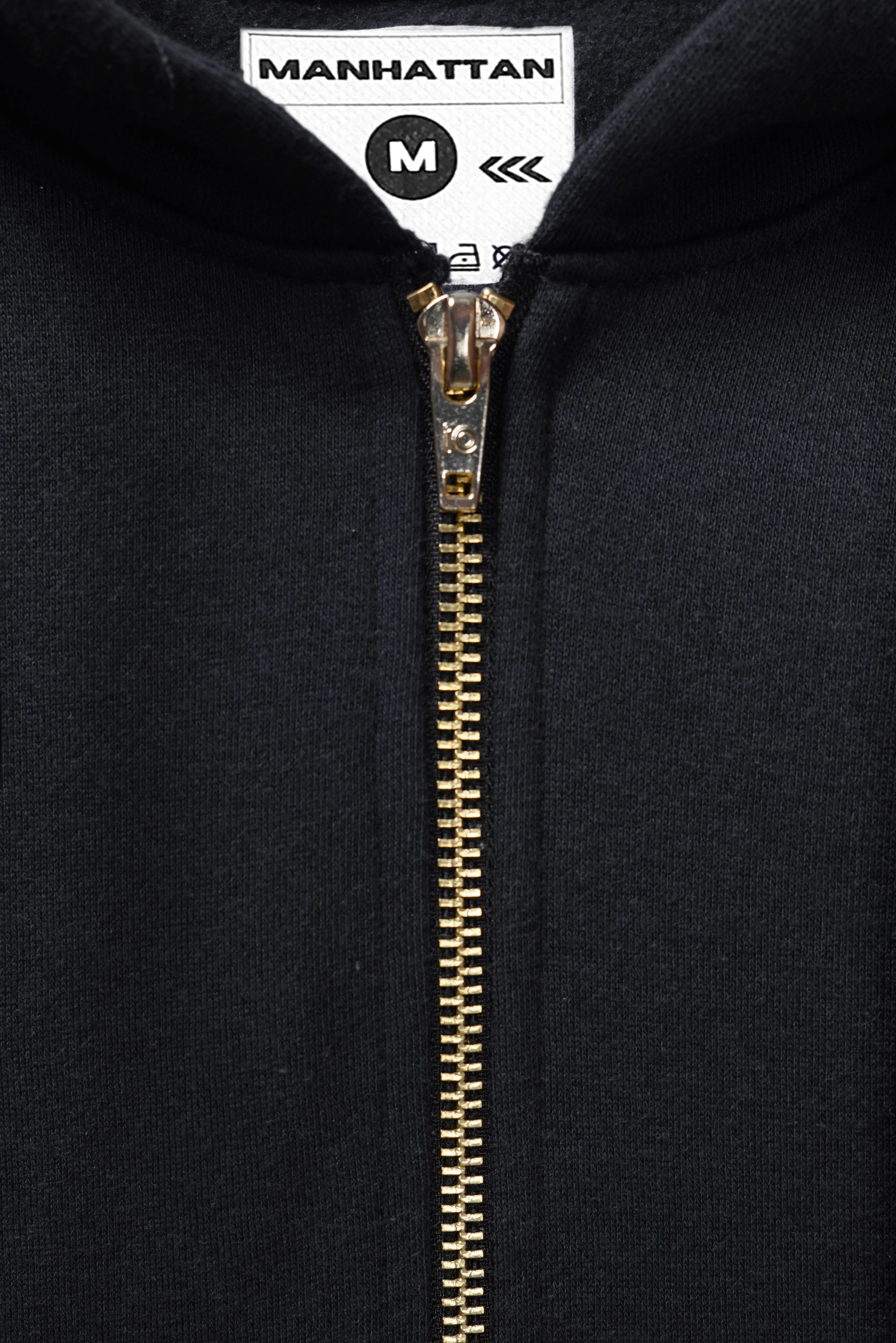 Premium Hoodies Zipper Unisex Black