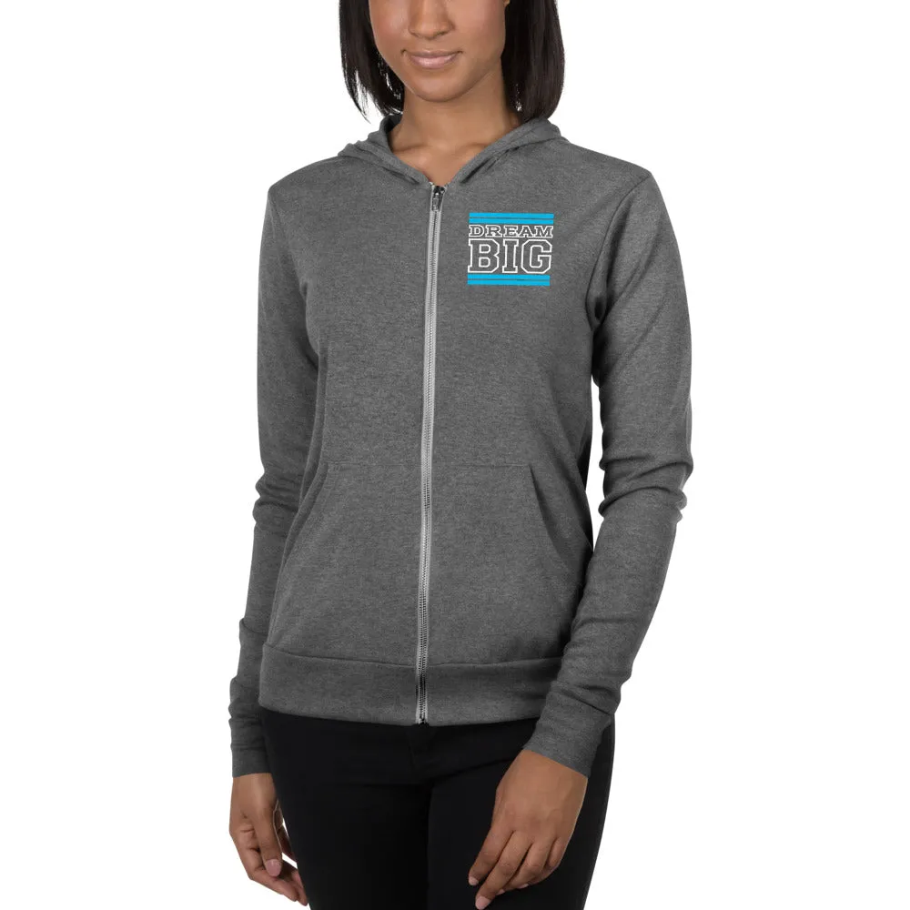 Printed Unisex Zip Hoodie