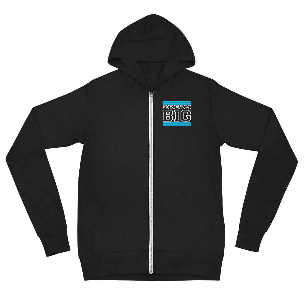 Printed Unisex Zip Hoodie