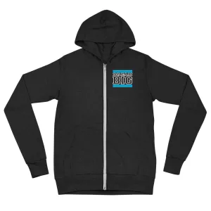 Printed Unisex Zip Hoodie