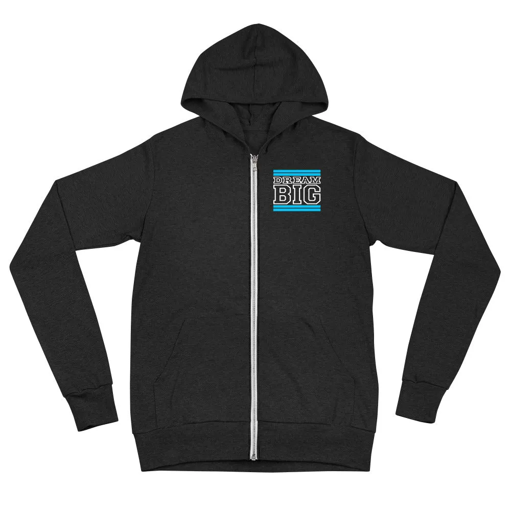 Printed Unisex Zip Hoodie