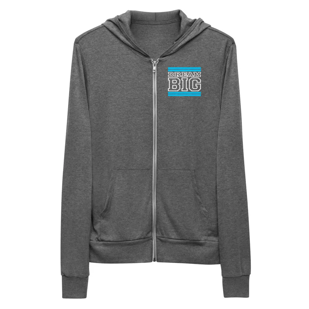 Printed Unisex Zip Hoodie