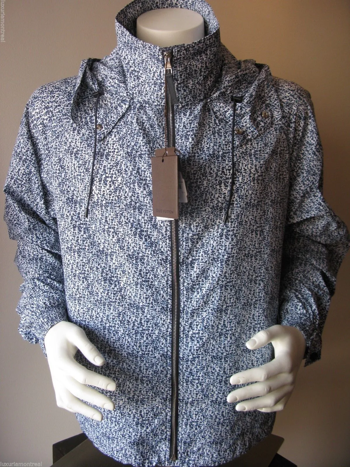 Printed Windbreaker Jacket