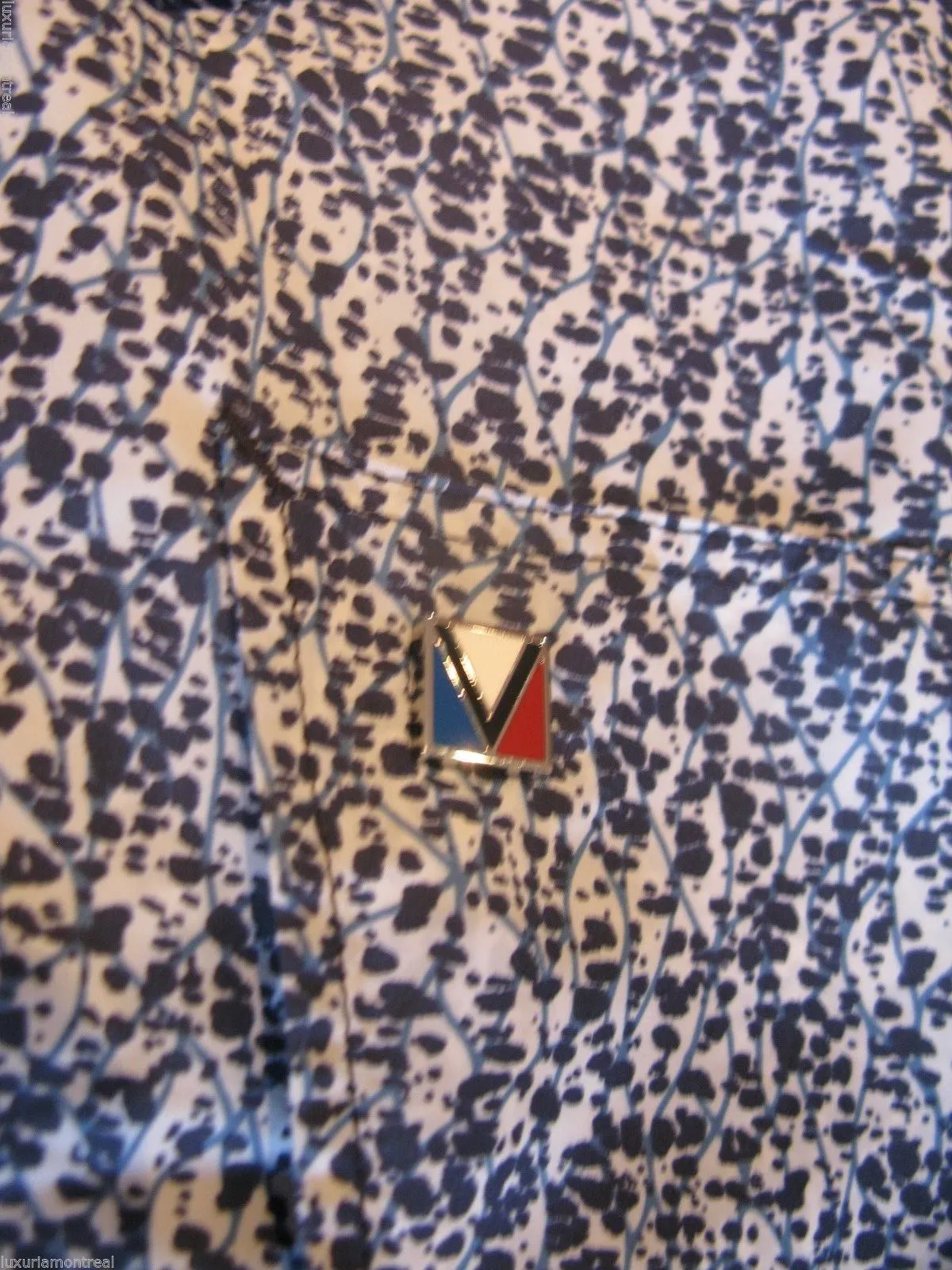 Printed Windbreaker Jacket
