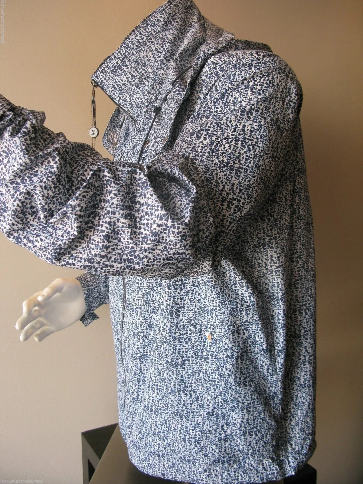 Printed Windbreaker Jacket