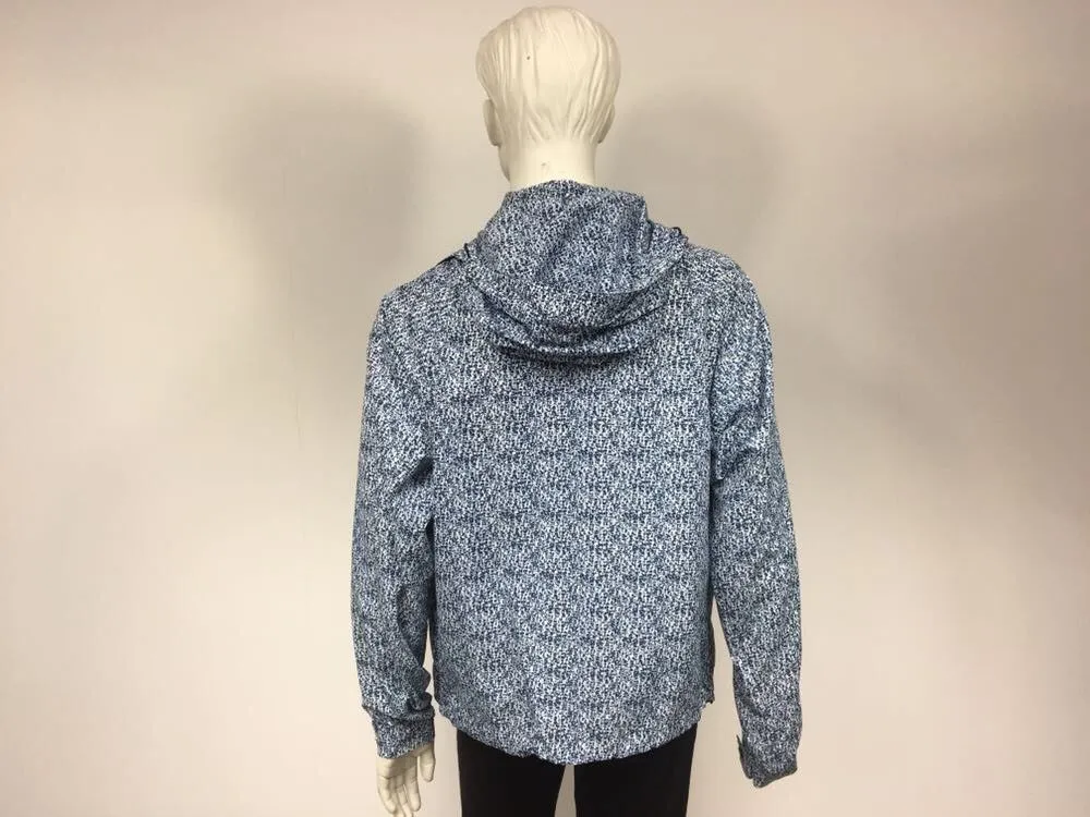 Printed Windbreaker Jacket