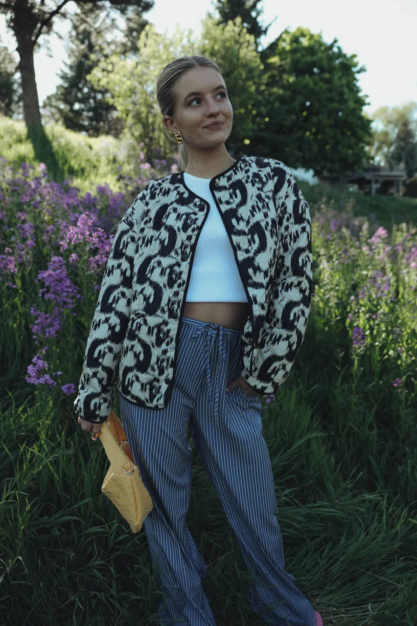 Rae by Alter Ego: Savannah Printed Jacket