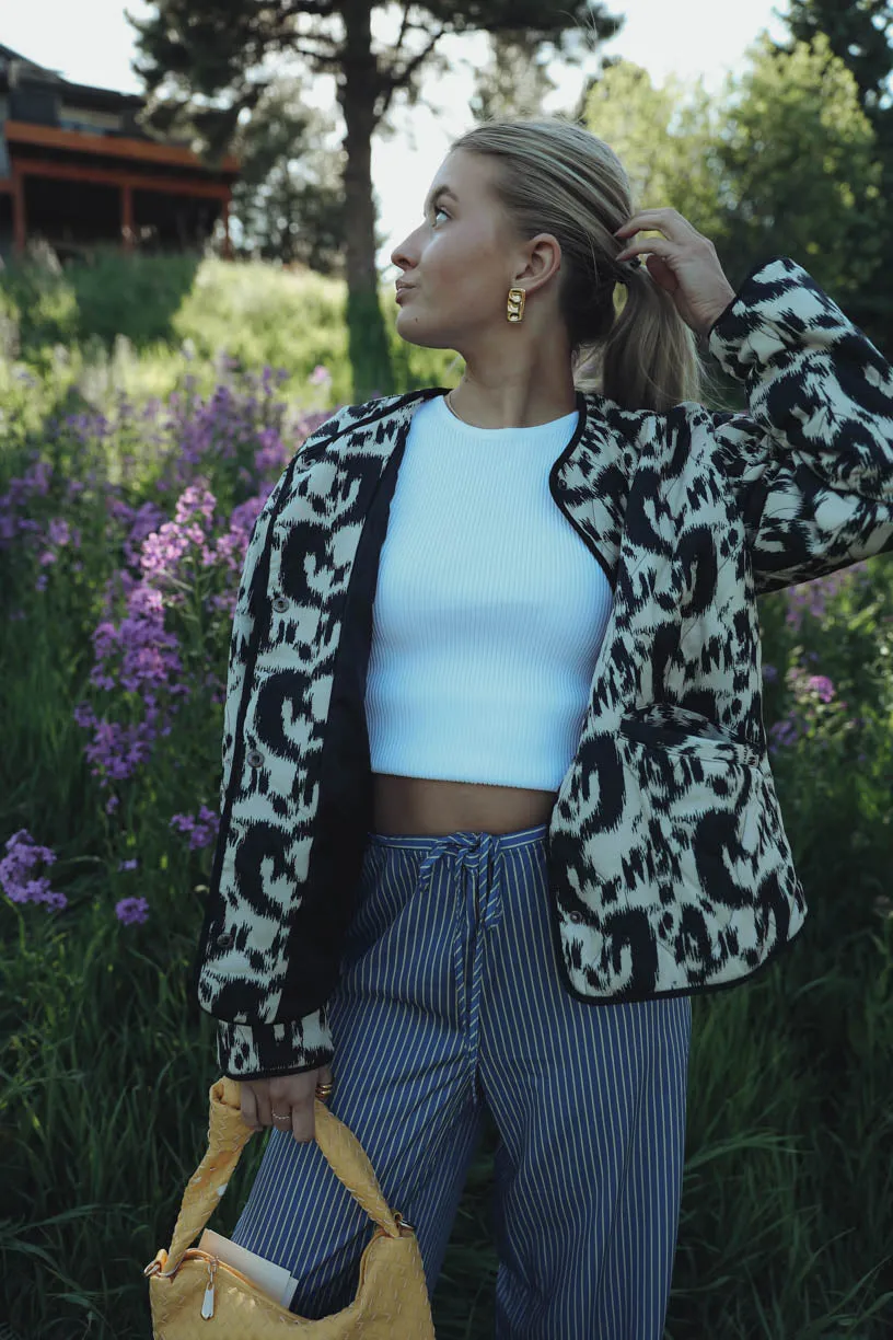 Rae by Alter Ego: Savannah Printed Jacket