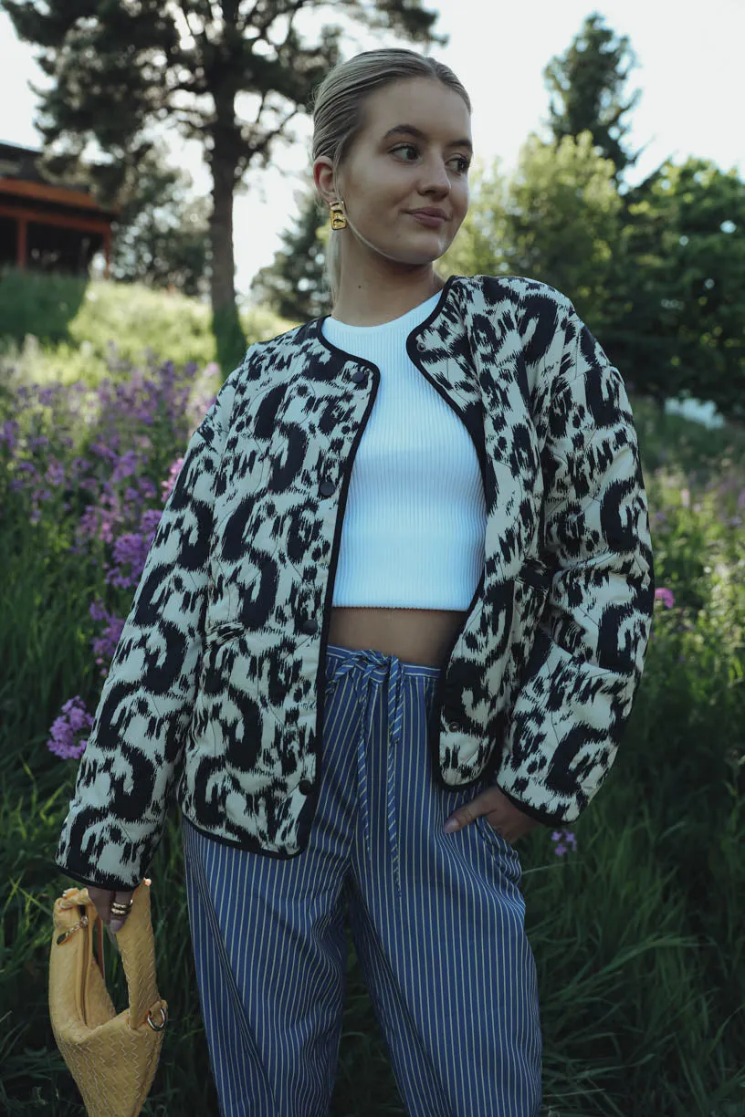 Rae by Alter Ego: Savannah Printed Jacket