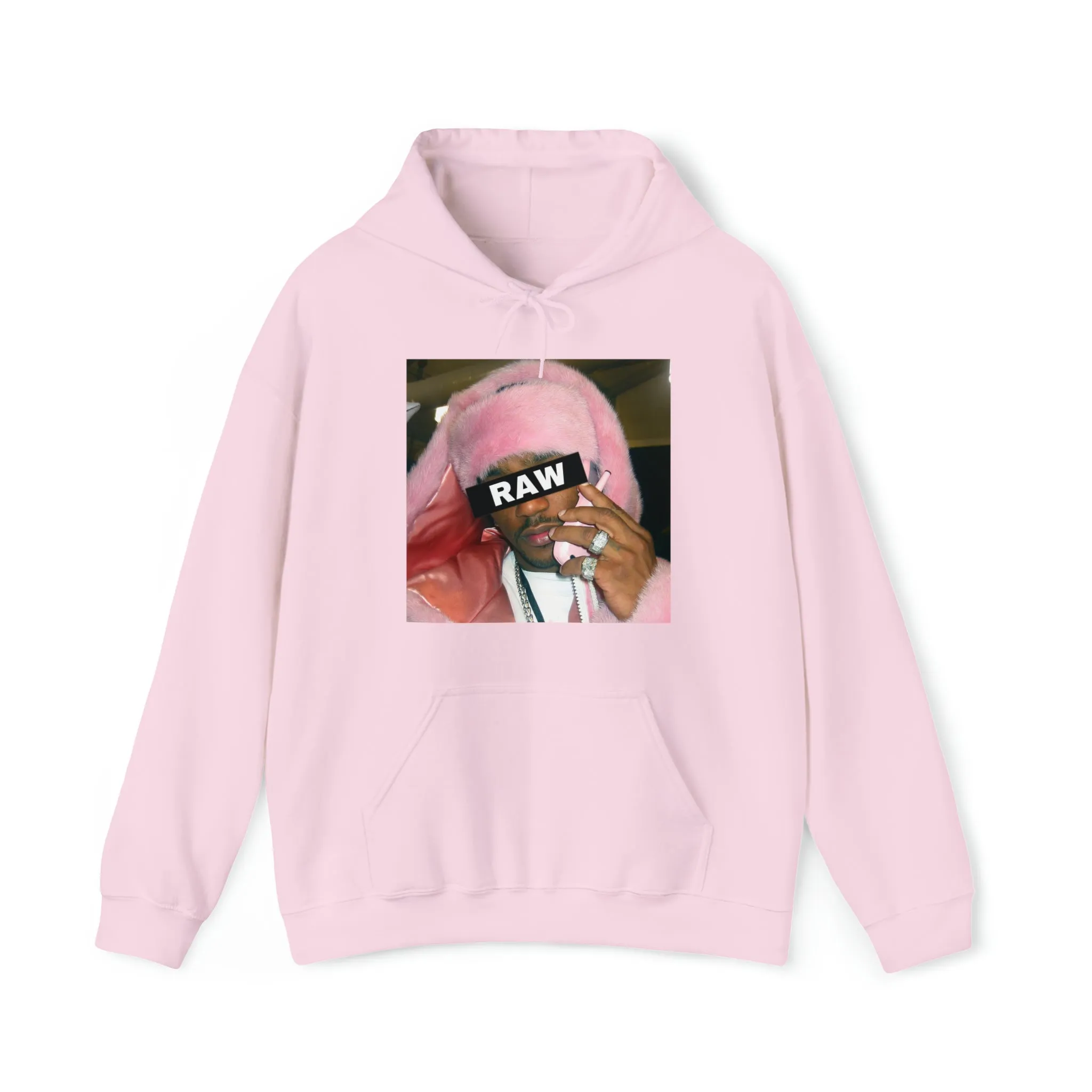 Raw Sushi "killa cam" Unisex Heavy Blend™ Hooded Sweatshirt PINK