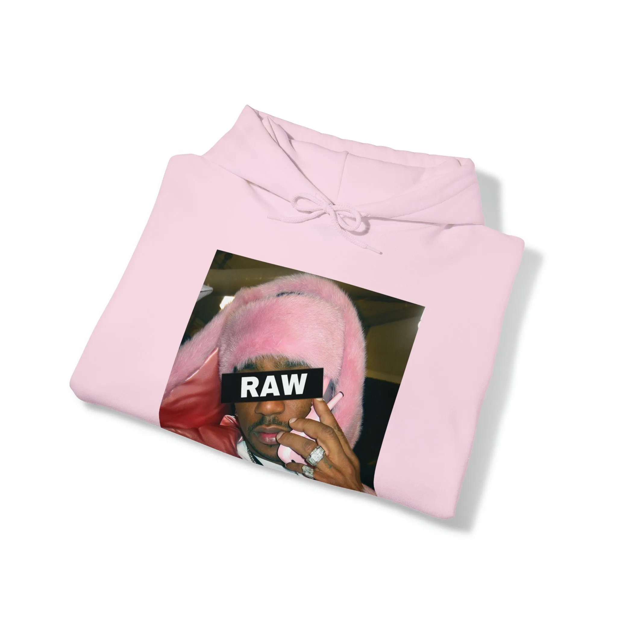 Raw Sushi "killa cam" Unisex Heavy Blend™ Hooded Sweatshirt PINK