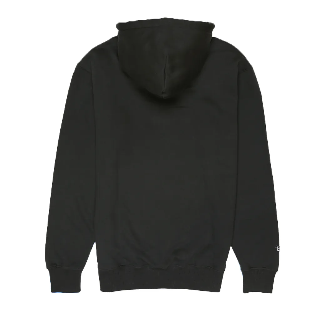 Revert 95 Checkerboard Box Logo Hoodie Ash Black