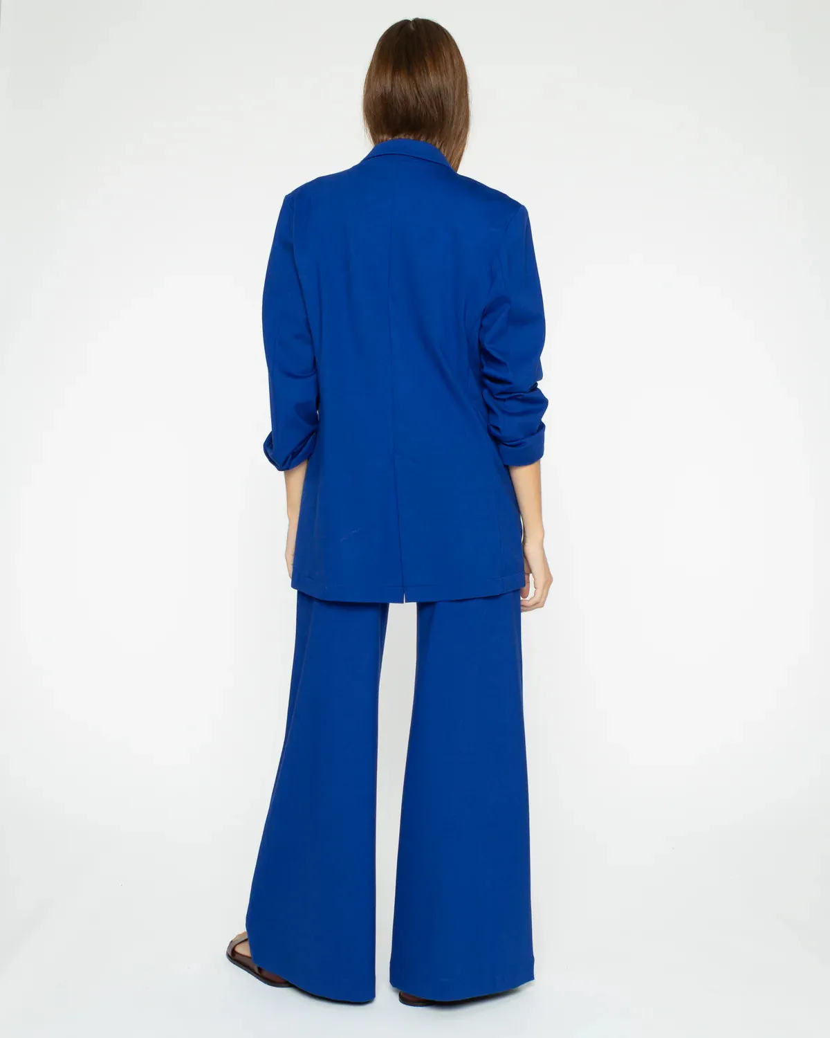 Ripley Rader Cobalt Ponte Knit Oversized Blazer